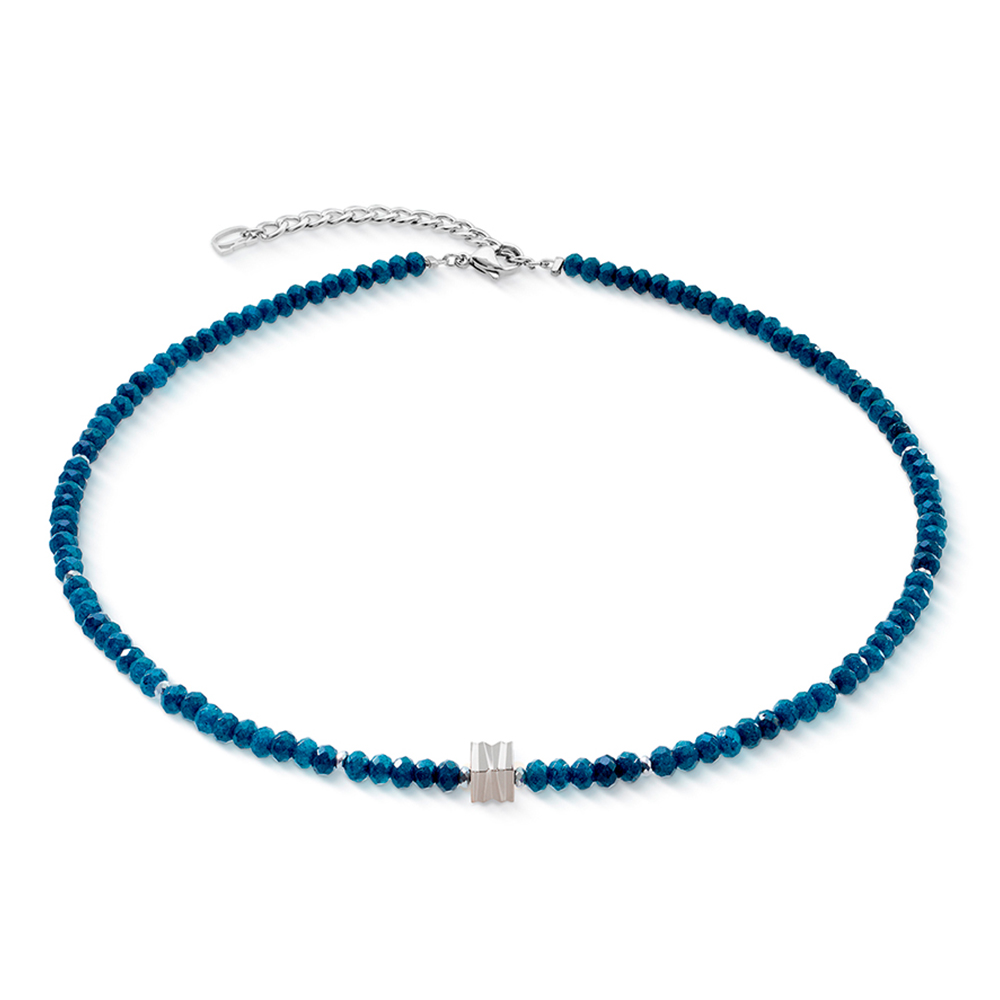 Колье Blue-Silver Coeur de Lion 3045/10-0717