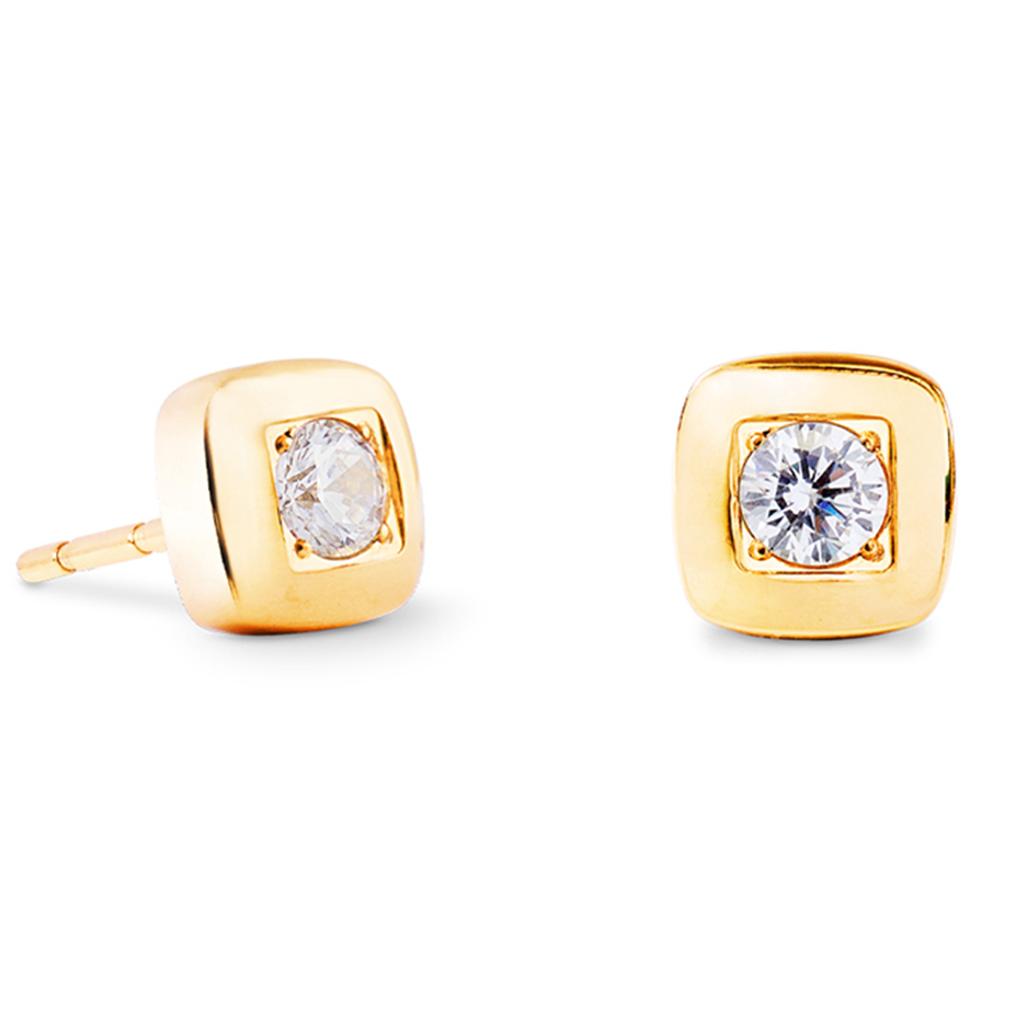 Серьги Crystal-Gold Coeur de Lion 2056/21-1816