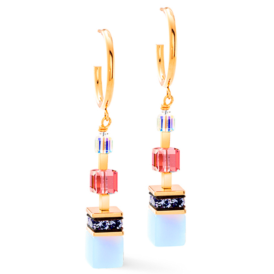 Серьги Multicolour Art Nouveau Coeur de Lion 3039/21-1578