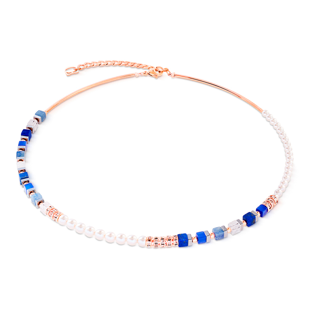 Колье Blue Rose Gold Coeur de Lion 4354/10-0759