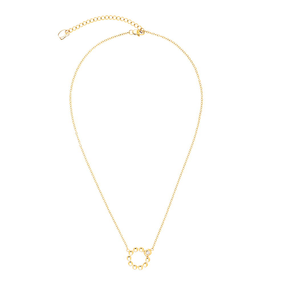 Колье Crystal-Gold Coeur de Lion 2056/10-1816