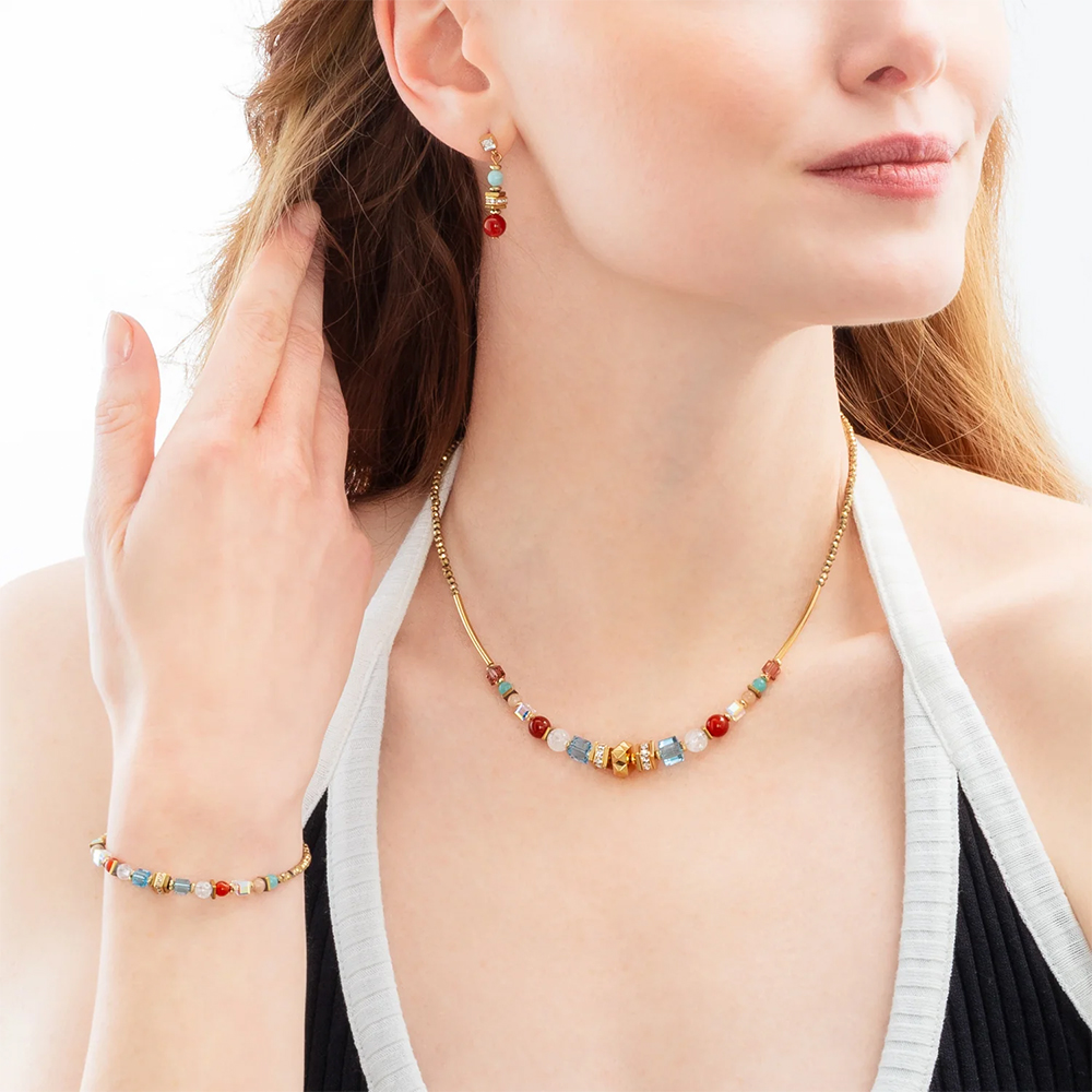 Браслет Multicolour Gold Coeur de Lion 3023/30-1516