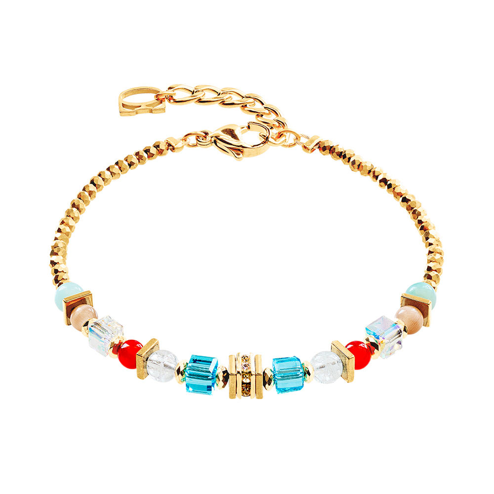 Браслет Multicolour Gold Coeur de Lion 3023/30-1516