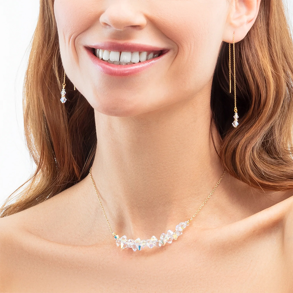 Колье Crystal-Gold Coeur de Lion 4633/10-1816