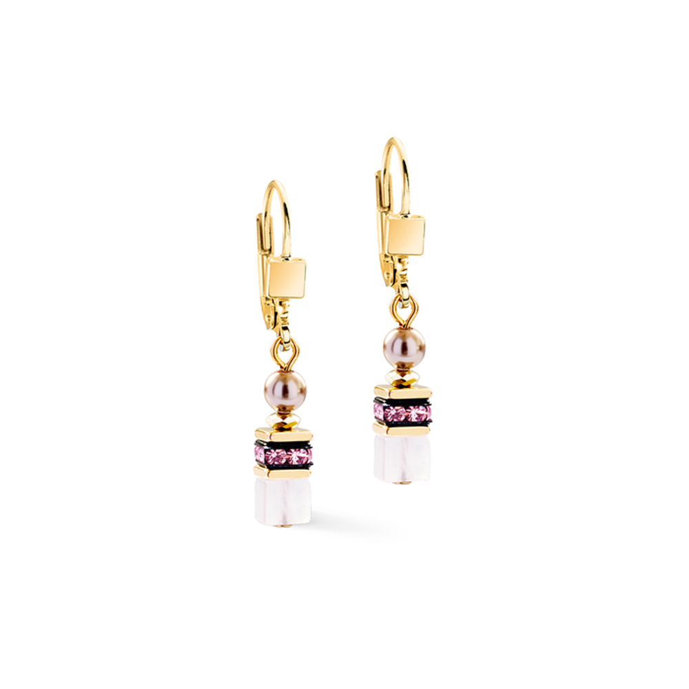 Серьги Rose-Gold Coeur de Lion 2103/20-1916