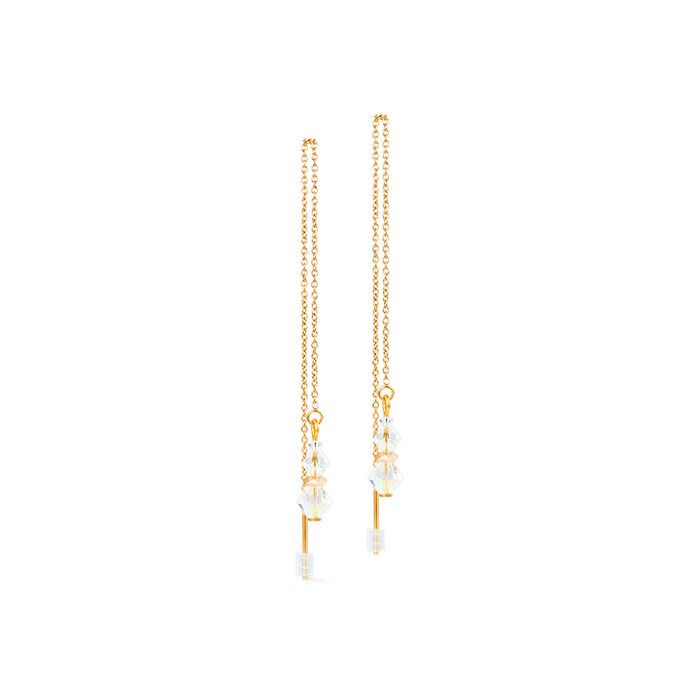 Серьги Crystal-Gold Coeur de Lion 4633/20-1816