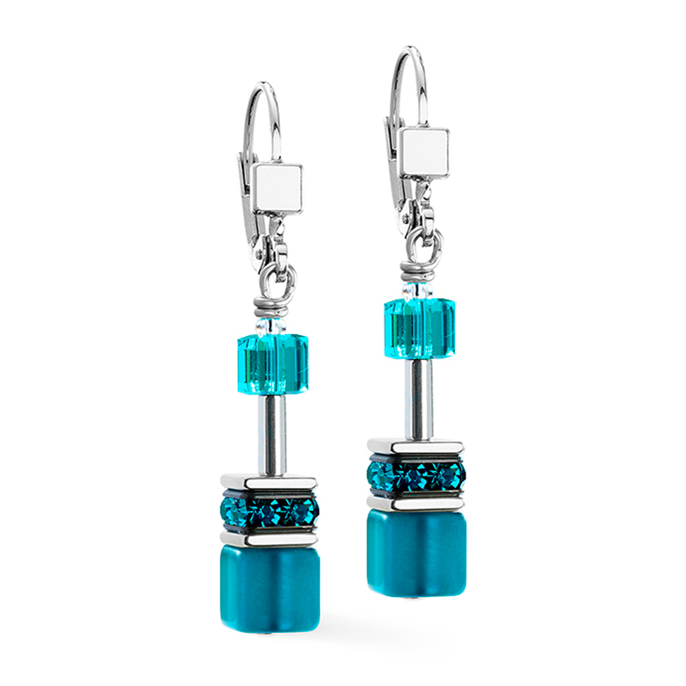 Серьги Transformative Teal Coeur de Lion 2838/20-0624