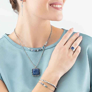 Кольцо Blue-Silver Coeur de Lion 1200/40-0717 60