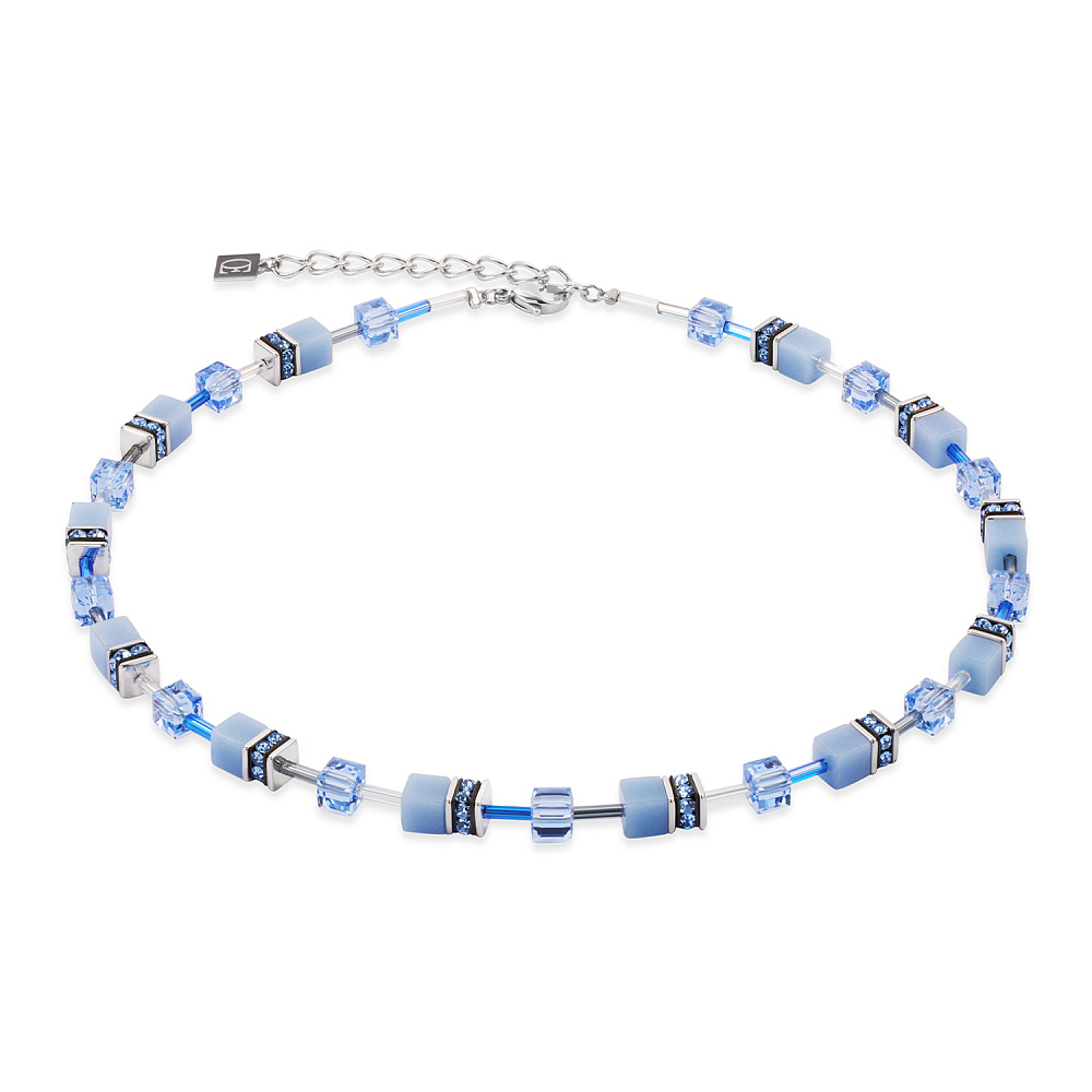 Колье Blue-Silver Coeur de Lion 4020/10-0717