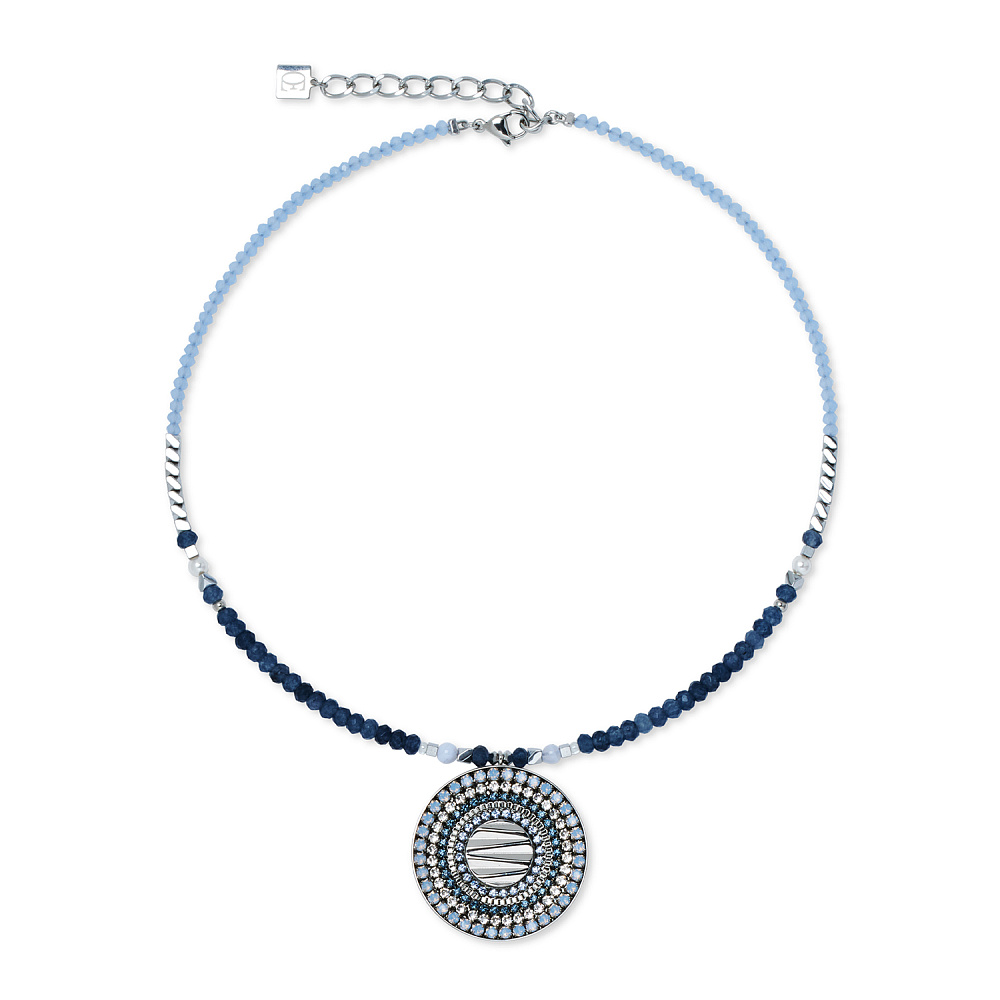 Колье Blue-Silver Coeur de Lion 2036/10-0717
