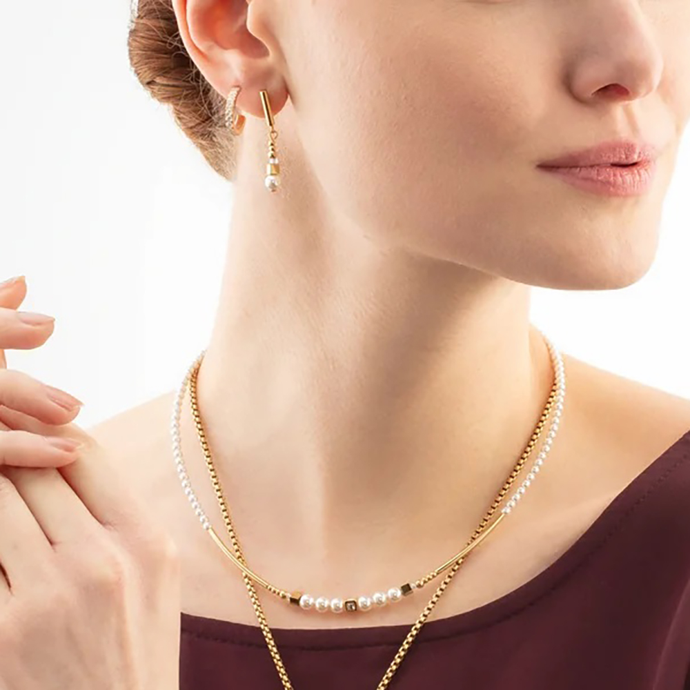 Серьги White-Gold Coeur de Lion 4312/21-1416
