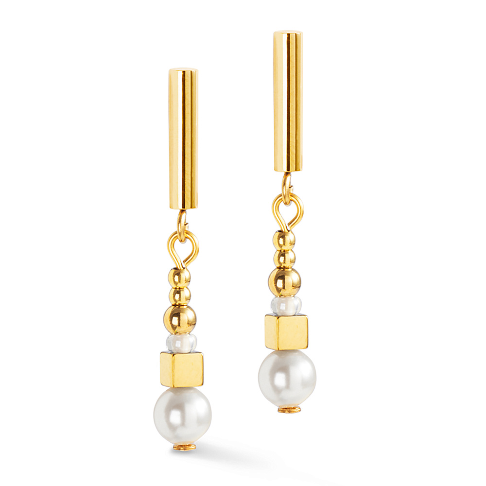 Серьги White-Gold Coeur de Lion 4312/21-1416