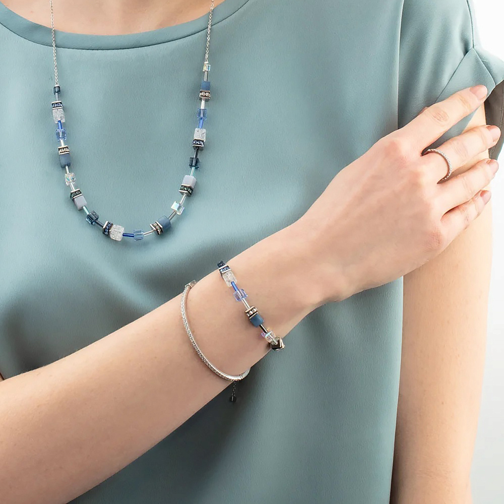 Браслет Blue-Silver Coeur de Lion 3035/30-0717