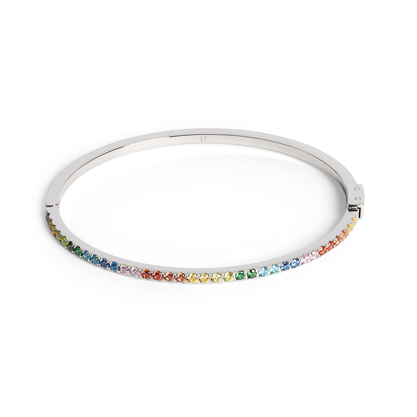 Браслет Multicolour Silver Coeur de Lion 0146/32-1517 17