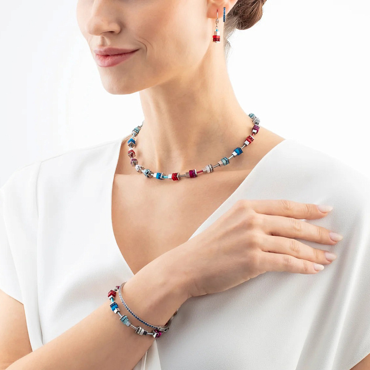 Браслет Blue-Silver Coeur de Lion 0146/32-0717 17