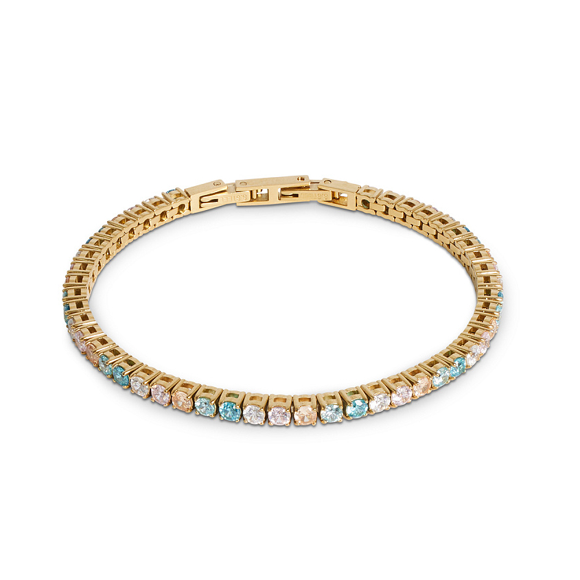 Браслет Multicolour Pastel Gold Coeur de Lion 0600/30-1590
