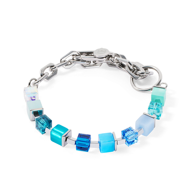 Браслет Blue-Turquoise Coeur de Lion 4712/30-0706