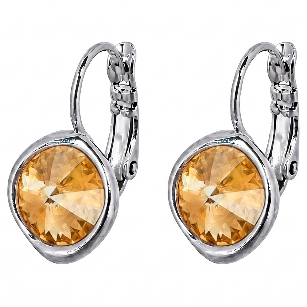 Серьги Light Topaz Shimmer A1902.17 BR/S