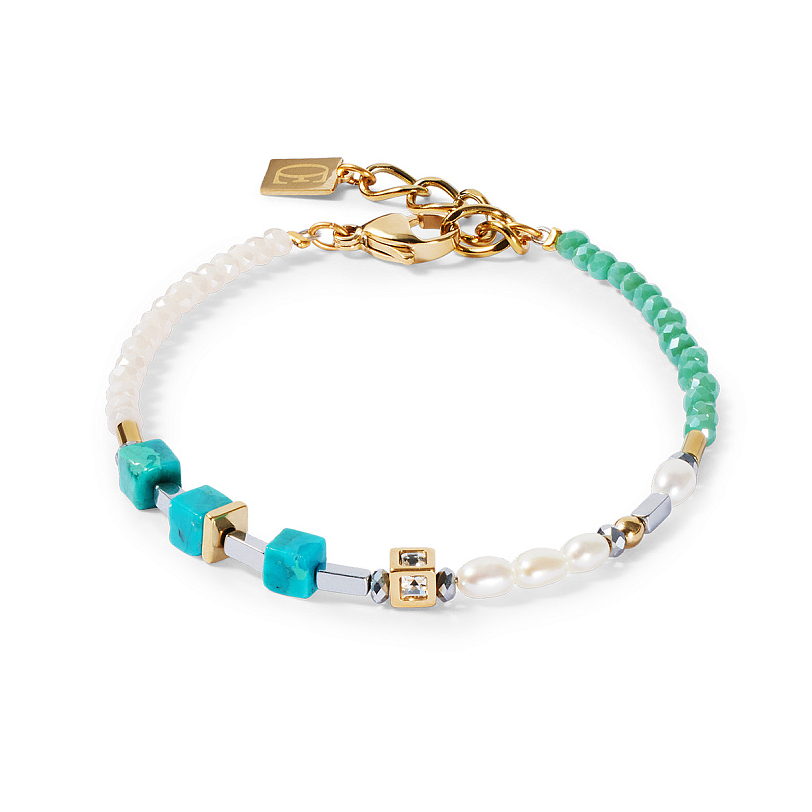 Браслет Turquoise-Green Coeur de Lion 1126/30-0605