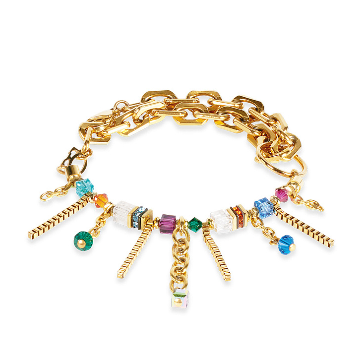 Браслет Multicolour Gold Coeur de Lion 3020/30-1516