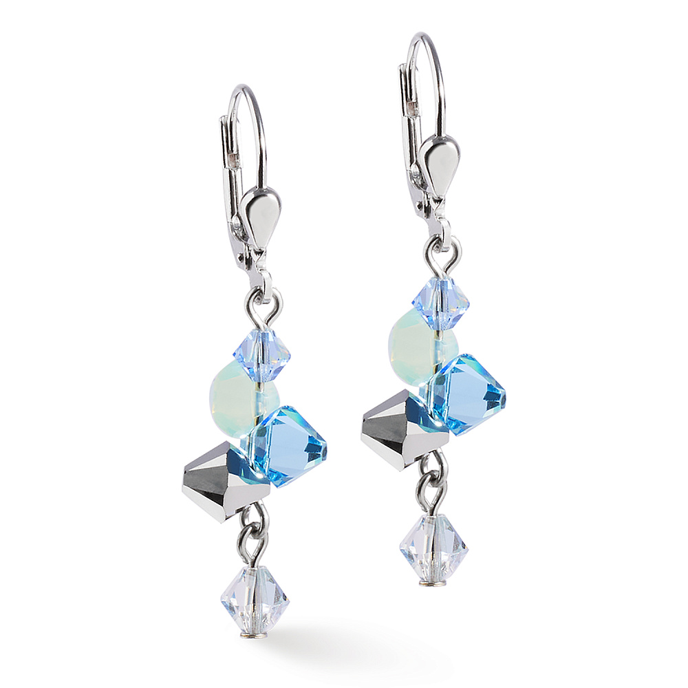 Серьги Blue-Aqua Coeur de Lion 2038/20-0737