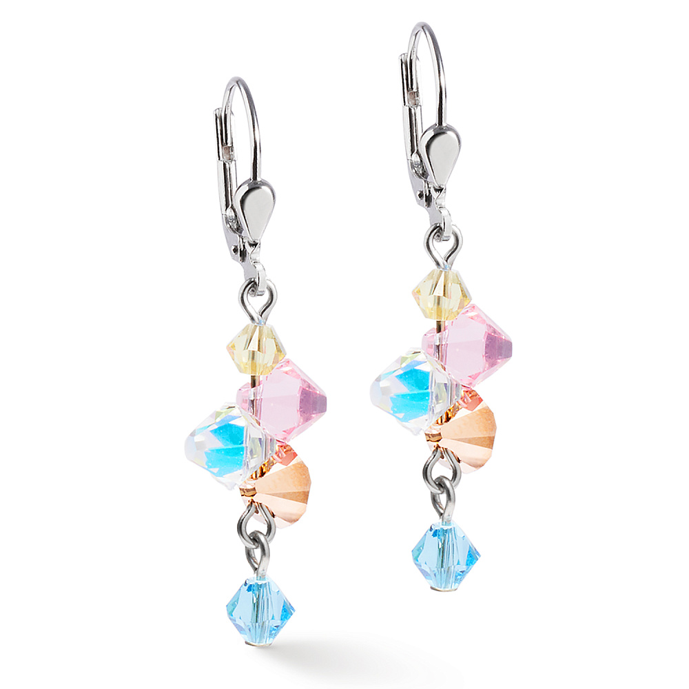 Серьги Multicolour Pastel 1 Coeur de Lion 2038/20-1522