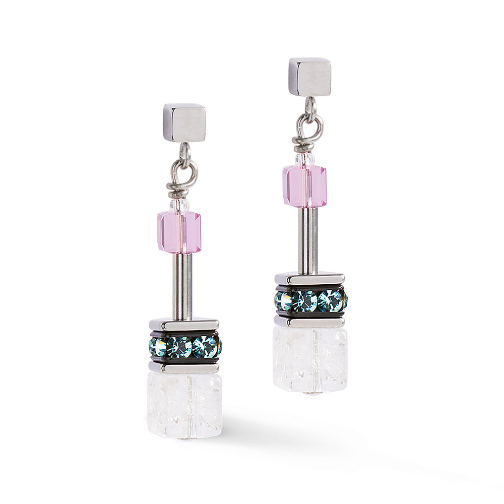 Серьги Rose-Lilac Coeur de Lion 4905/21-1927