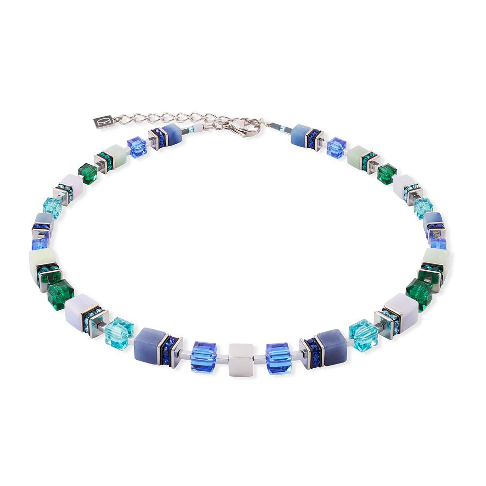 Колье Blue-Green Coeur de Lion 3039/10-0705