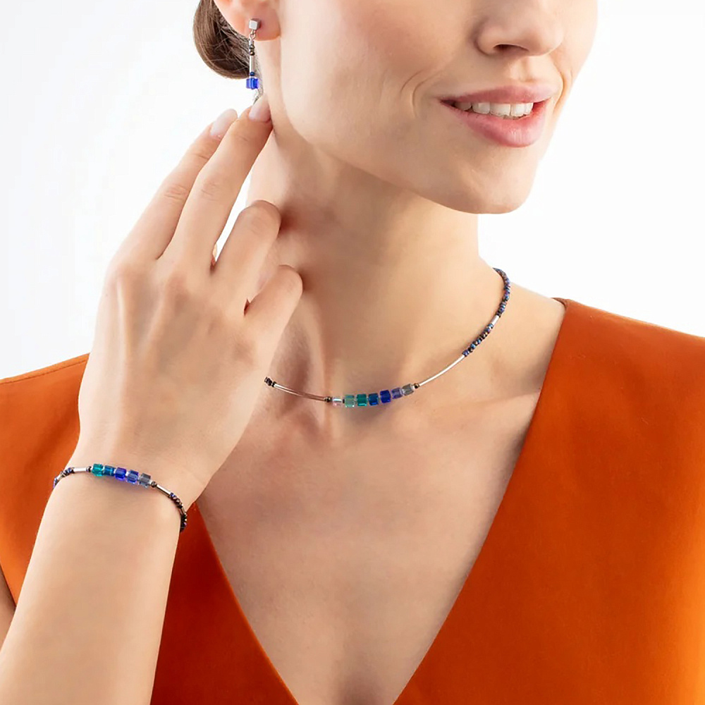 Колье Blue Coeur de Lion 5027/10-0700