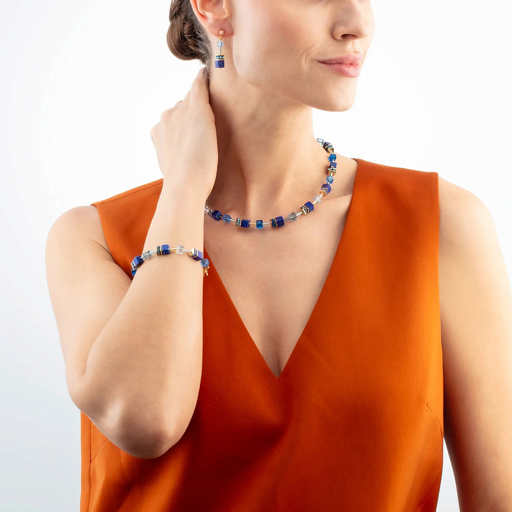 Колье Blue Coeur de Lion 4905/10-0700