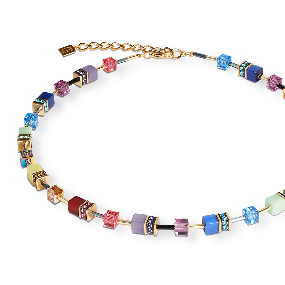 Колье Multicolour Gold Coeur de Lion 2838/10-1516