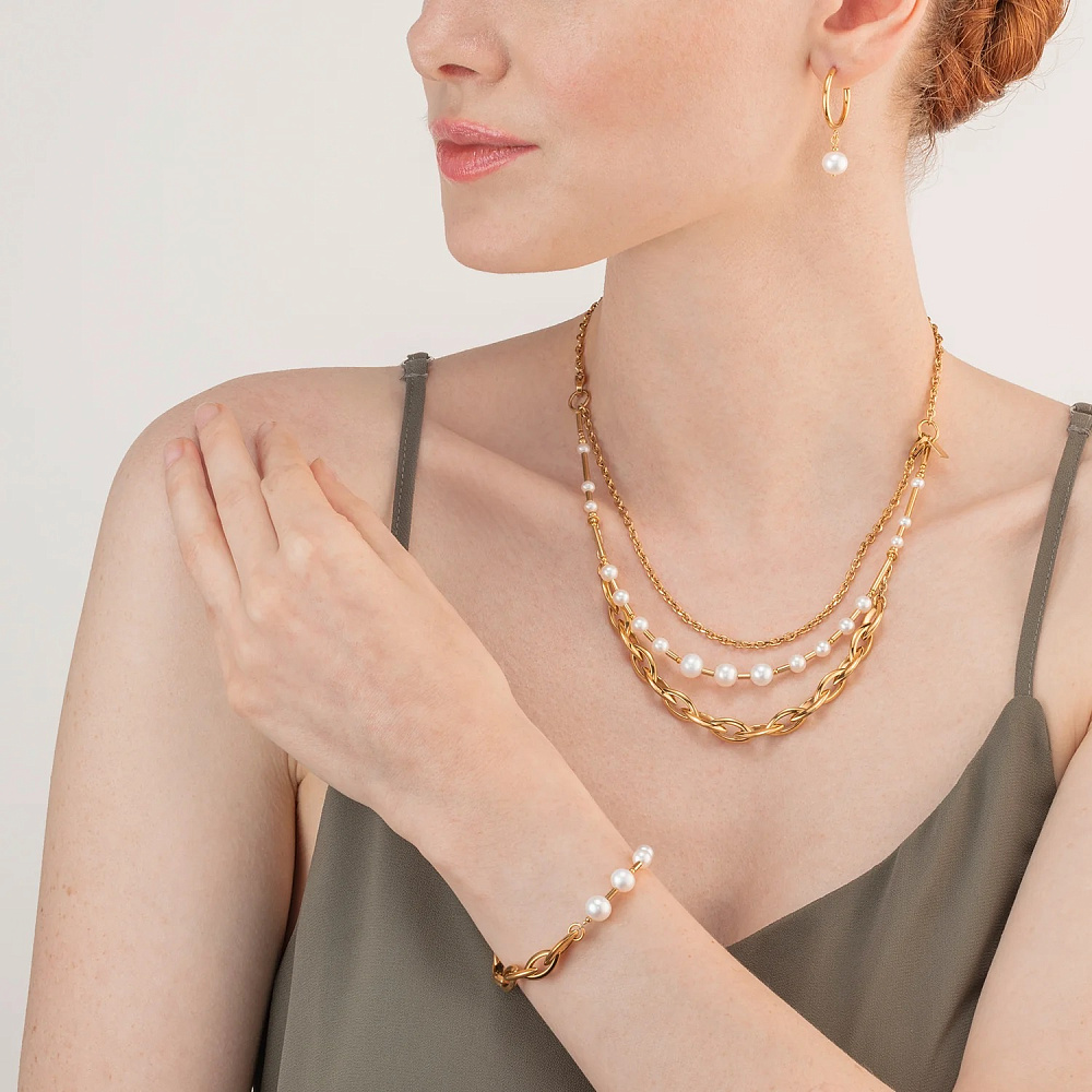 Колье White-Gold Coeur de Lion 4523/10-1416