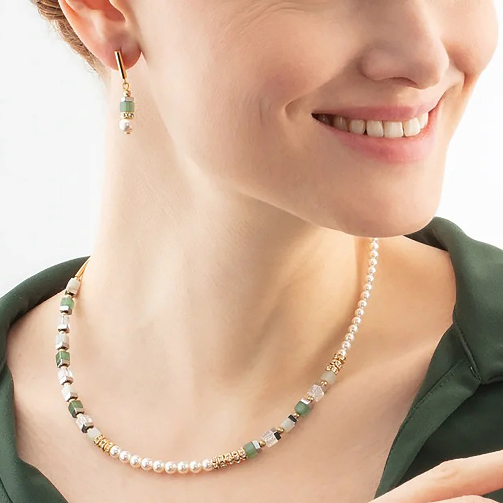 Серьги Green Coeur de Lion 4354/21-0500