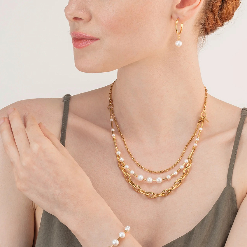 Серьги White-Gold Coeur de Lion 4523/21-1416