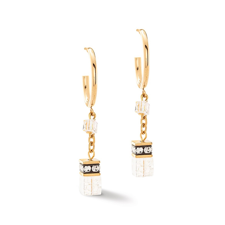 Серьги White-Gold Coeur de Lion 4523/21-1416