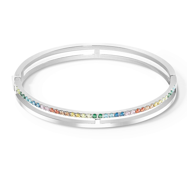 Браслет Multicolour Silver Coeur de Lion 0136/32-1517 19