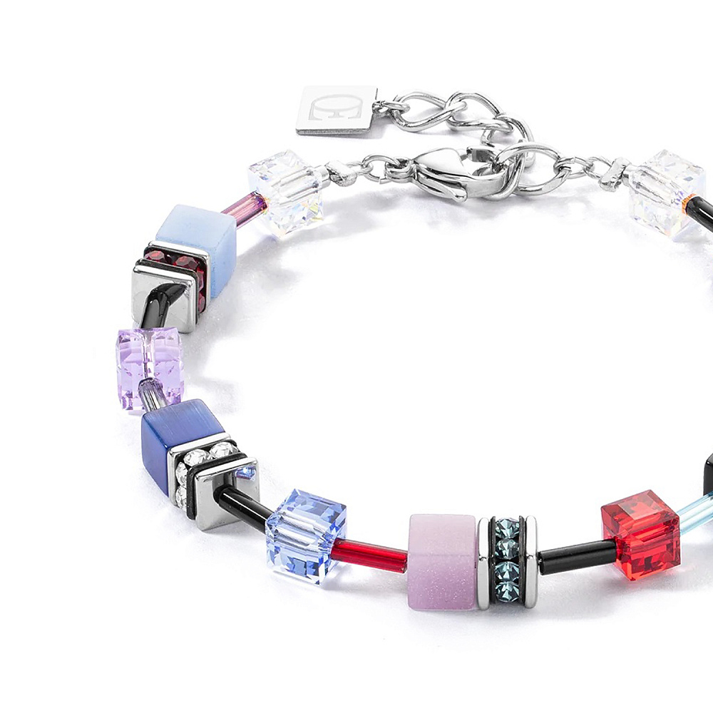 Браслет Red-blue-lilac Coeur de Lion 2838/30-0330