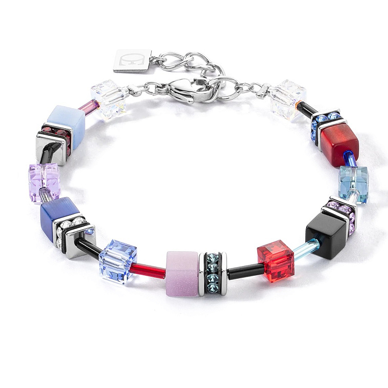 Браслет Red-blue-lilac Coeur de Lion 2838/30-0330