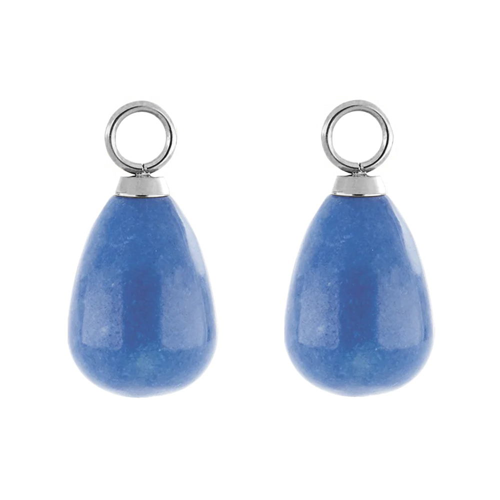 Шармы на серьги Silver-Blue 0050/44-0717