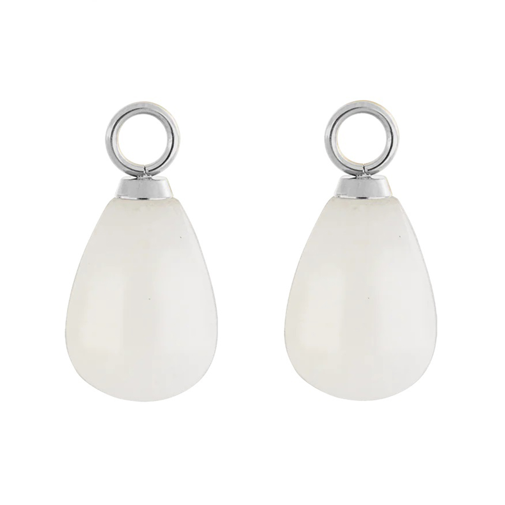 Шармы на серьги Silver-White 0050/44-1417
