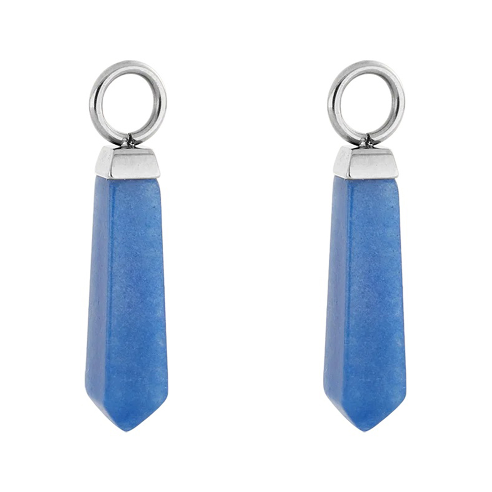 Шармы на серьги Silver-Blue  0051/44-0717