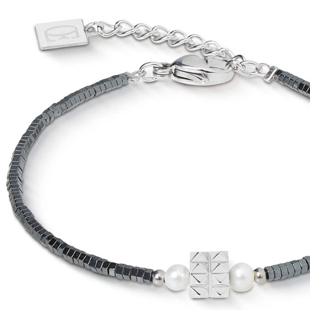 Браслет Anthracite-Silver Coeur de Lion 1138/30-1224