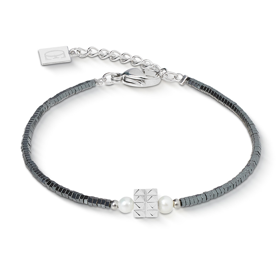 Браслет Anthracite-Silver Coeur de Lion 1138/30-1224