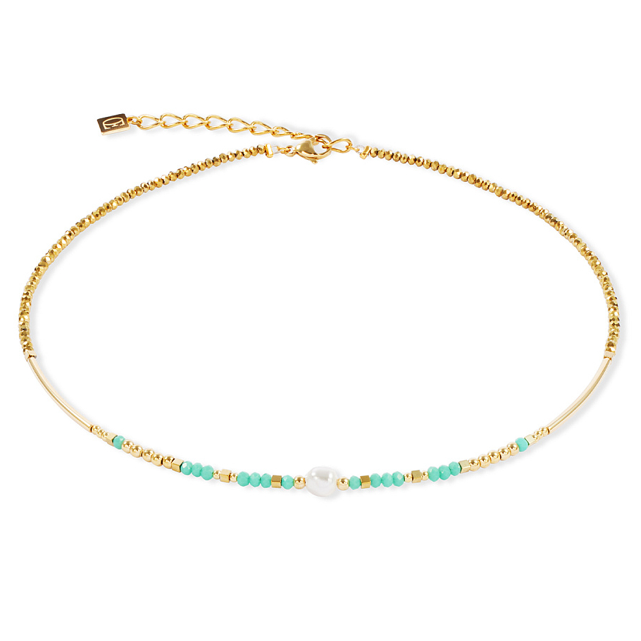 Колье Mint Green Coeur de Lion 4358/10-0522