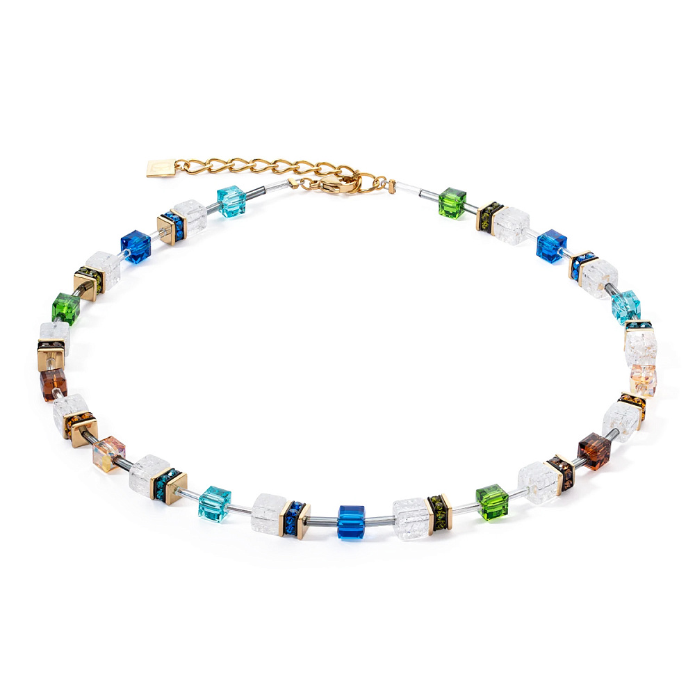 Колье Multicolour Gold Coeur de Lion 3018/10-1516