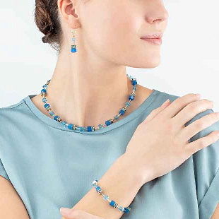 Колье Turquoise Coeur de Lion 4020/10-0600