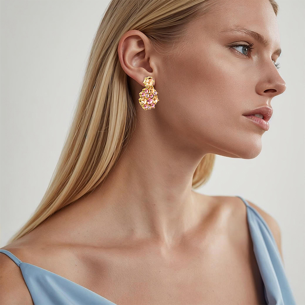 Серьги FREESIA SG ROSE  480065