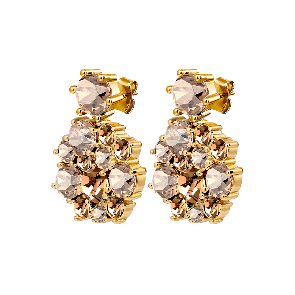 Серьги FREESIA SG GOLDEN Dyrberg Kern 480066