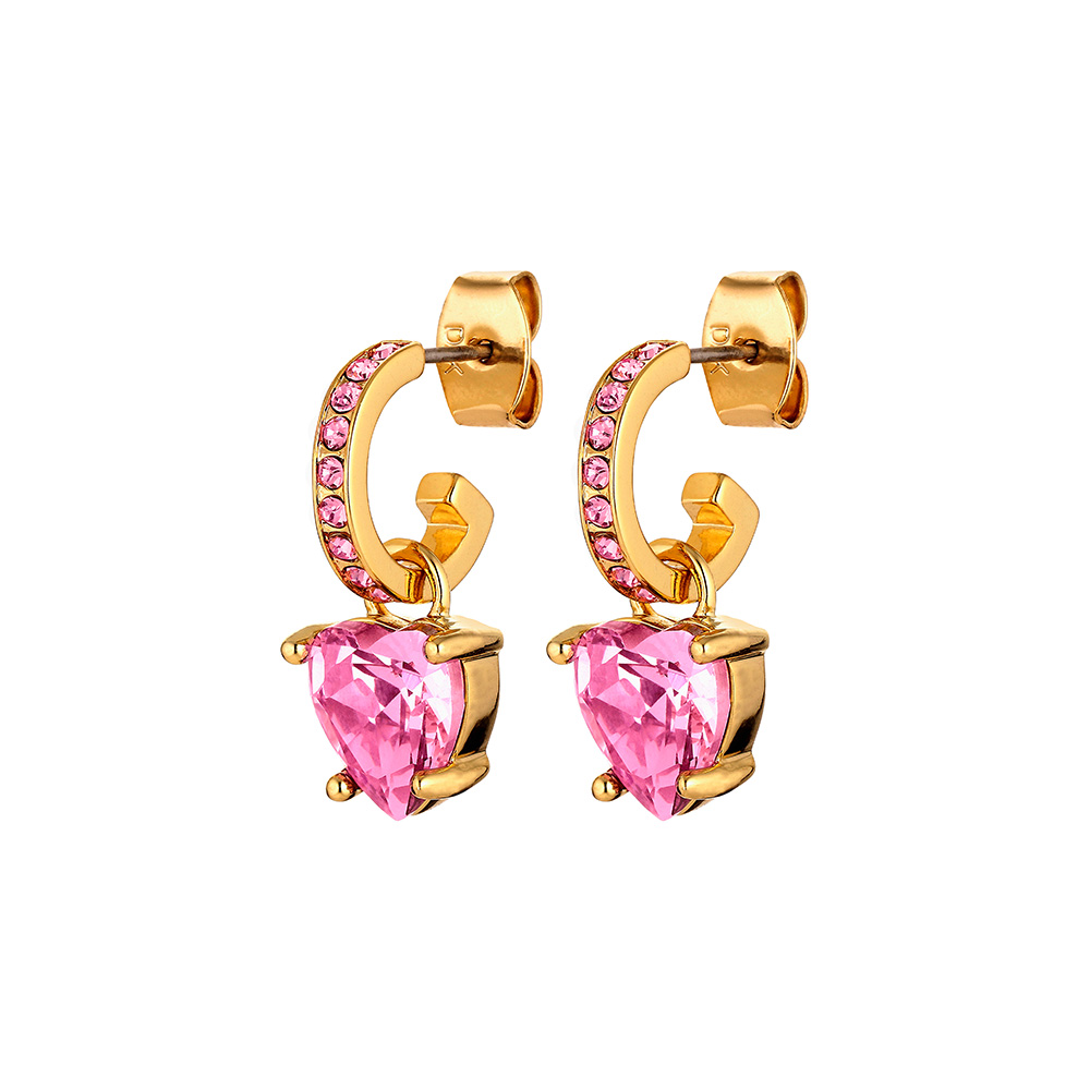 Серьги NINA SG ROSE Dyrberg Kern 420049 R/G
