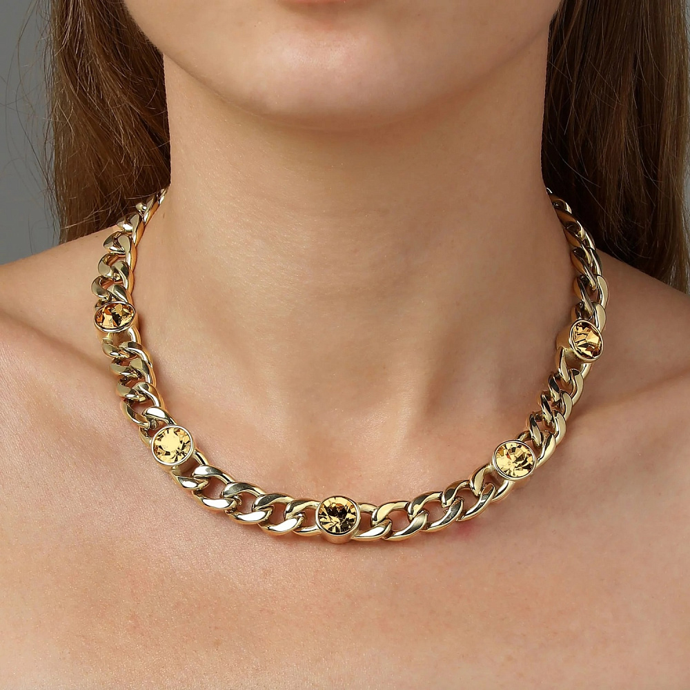 Колье ANGELINA SG GOLDEN Dyrberg Kern 430032